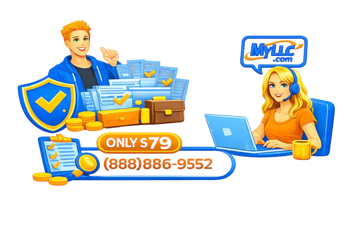 File annual report service for $79 showing professional annual report filing help with state annual report requirements and annual report due dates management.